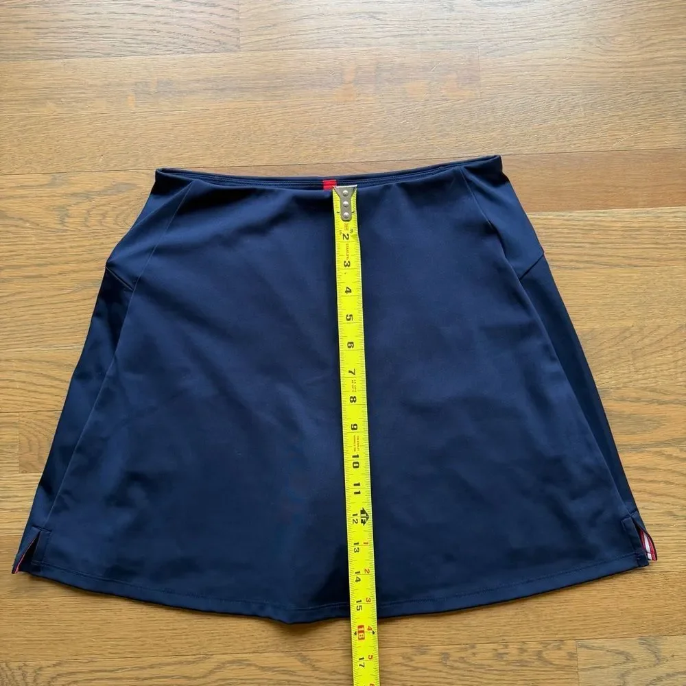 Wilson Play On Skirt Classic Navy Tennis Athletic Lined Ball Short size Small